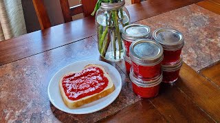 EASY Strawberry Freezer Jam