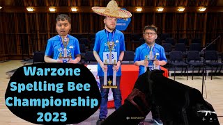 WARZONE SPELLING BEE CHAMPIONSHIP 2023