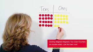 Magnetic Two-Color Counters