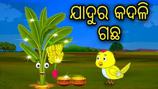 Jadura Kadali Gacha | Odia Cartoon | Odia Bird Stories| Odia Chadhei Gapa| Odia Moral Story