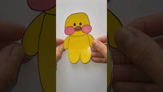 Cómo hacer un patito de papel en 30 segundos