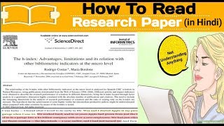 How to Read a Research Paper | in हिन्दी |