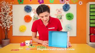 Gymboree Ataşehir Akvaryum Yapımı Sanat Aktivitesi 36-60 Ay