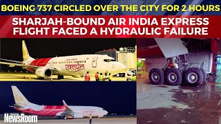 Air India Express Sharjah-Bound Flight Faces Hydraulic Failure, Safely Lands Circling for 2 Hours