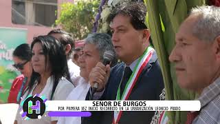 #Fe 🔰⚜️✝️ Señor de Burgos, "Rey y Patrón de Huánuco" inicio su recorrido