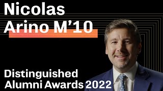 Nicolas Arino M’10: 2022 Distinguished Alumni Awards