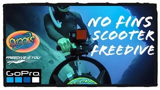 NoFins Scooter Freediving | A Freedive4u Short