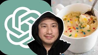 🔴AI ChatGPT Mug Cakes | Noah's Kitchen Show