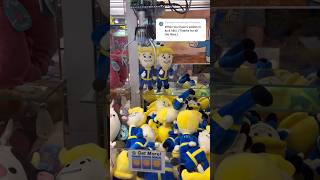 IT TOOK ME HOW LONG TO WIN THE VAULT BOY CLAW MACHINE🤯