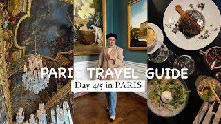 Paris Travel Guide: What to do in Paris day 4 VLOG (Versailles/food/touring)