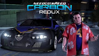 NEED FOR SPEED CARBON REDUX 2024 - PART 1 - LET'S PLAY - NO PERFORMANCE UPGRADES RUN