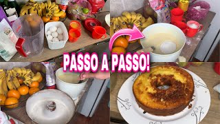 STHE NA COZINHA BOLO DE LARANJA COM COCO 😍 PASSO A PASSO