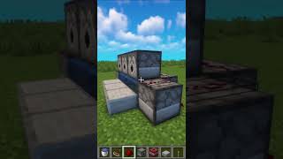 Jak zbudować szybkostrzelną armatę tnt w minecraft #minecraft #tnt #shorts