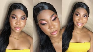 How to: Soft Pink Cut Crease Eyeshadow Tutorial || Flawless Foundation Routine || Light Skin Makeup