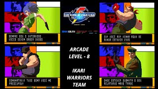 The King of Fighters '2001 - Arcade (Level 8) Ikari Warriors Team (PT-BR).