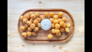 Fried Crispy Cheese Balls Recipe Make At Home