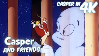 Casper Goes to the Moon! | Casper and Friends in 4K | Full Episodes | 1 Hour Compilation |  Cartoons