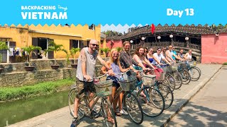 [Day 13 of 23] Ricefield Cycle To An Bang Beach | BACKPACKING TOURS