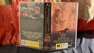 Opening and Closing To "The Horse Whisperer" (Touchstone Home Video) VHS New Zealand (1999) Retail