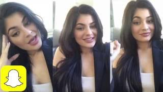 Kylie Jenner's LIP KIT NEWS on Snapchat | Kylie Snaps