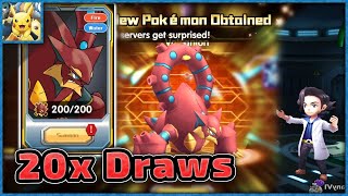 20x Volcanion Capsule Gift and Rayquaza! - Pokeland Legends