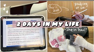 يومين في حياتي + طلبية شي ان ✨| 2 days in my life + shein haul