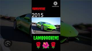 The Evolution of Lamborghini Car (2000~2023) #shorts #evolution #carlover #lamborghini