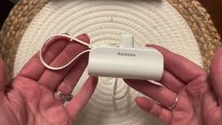 Unboxing & review of my lightweight portable phone charger