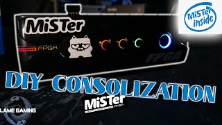 MiSTer FPGA DIY Console System Case ... Mini ITX Consolization ... Step by Step Custom Case Guide