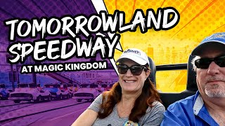 Ride Along on the Tomorrowland Speedway at Magic Kingdom