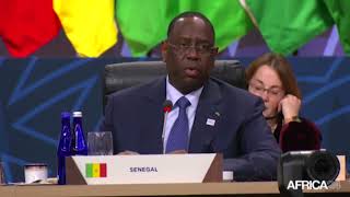 Sommet USA • Afrique • Macky Sall présente 6 priorités dans les relations avec les USA @Africa24tv