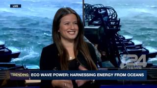 Eco Wave Power: Inna Braverman Interview for i24 Trending Innovation News