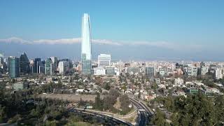 🛸 Breathtaking 4K Aerial Drone Views of Santiago from Metropolitan Park (Cerro San Cristóbal)