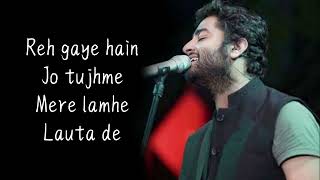 Arijit Singh: Bandeya ( Lyrics) | Dil Juunglee | India Lyrics Tube #lyrics