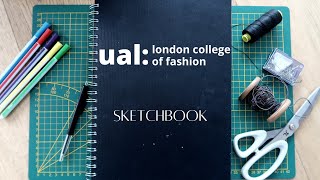 Sketchbook development: London College of Fashion // toile & garment construction