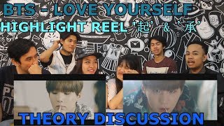 BTS (방탄소년단) - LOVE YOURSELF Highlight Reel '起' & '承' Reaction Fanboys | Yuk Diskusi Teori Bareng