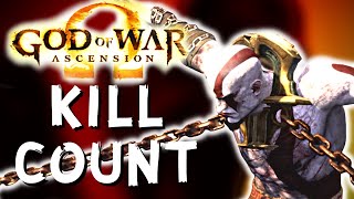 Kratos kills THOUSANDS | KILL COUNT God of War: Ascension (KDR)