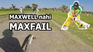 Ye banega GLENN MAXWELL 🤬🤬 |  Batsman GoPro pov | BMC Cricket | Missed half century | PANKAJ BISSA |