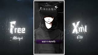 Ekhon Ami Onk Valo 🙃 | Bangla Sad Song Status Video Xml | New Trend Xml File | Merajul Editz