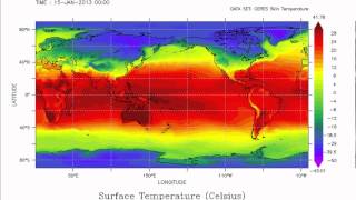 Surface Temperature 2013 CERES