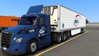 American Truck Simulator - NFI Industries. Frieghtliner Day Cab - Dallas(TX) to Houston(TX)