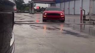 2015 Mustang GT  almost wrecks drifting