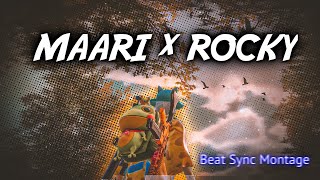 MAARI x ROCKY || PUBG Montagel || Beat Sync Montage || First PC Edit @luckeeln