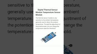 Digital thermal sensor module  #shorts