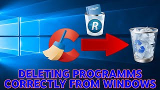 How To Delete Programs / Apps From Your Computer Correctly