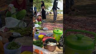 Liburan #tanjungcemara #pantai #pantaiselatan #pangandaran  #keluargabahagia #makanmakan #vlog