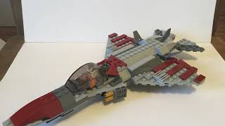 LEGO "Red Lightning" VTOL Fighter Jet MOC