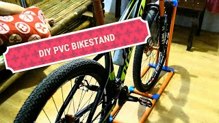 DIY PVC BIKE STAND