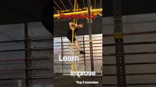 LEARN or improve your RING MUSCLE-UP 📈😲!Top 5 exercises!Good luck!🔥💪#fyp #learn #muscleup #viral