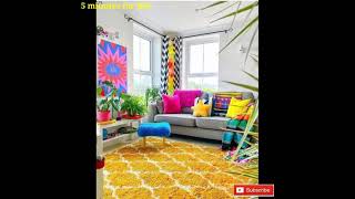 most beautiful colourful living room decoration ideas